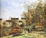 Camille Pissarro Walking in the countryside Germany oil painting artist